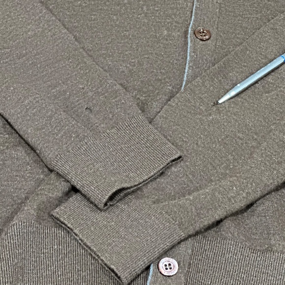 Isaia Men's Sweater Size Large with Flaws - Picture 9 of 11